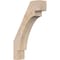 Ekena Millwork 5 1/2"W x 18"D x 30"H Merced Smooth Knee Brace, Douglas Fir BRC06X18X30MRC00SDF - alternate 1